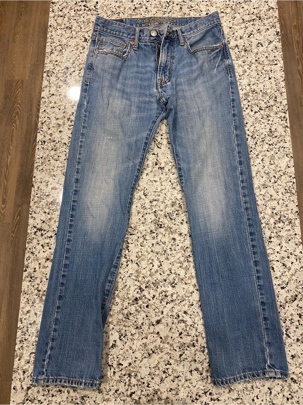 American Eagle Outfitters Light Blue Slim Straight Jeans